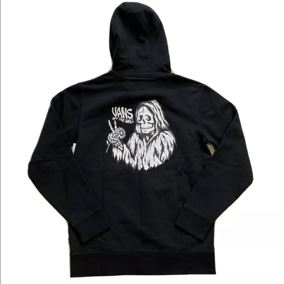 Vans Peace Reaper Full Zip Hoodie Sweater - Picture 3 of 13